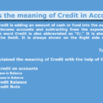 Meaning of Credit