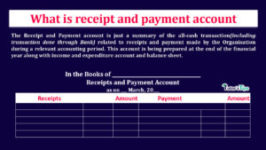 What is Receipt and Payment account - Feature Image-min