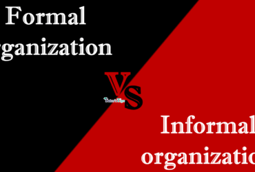 Difference Between Formal organization and Informal organization-min